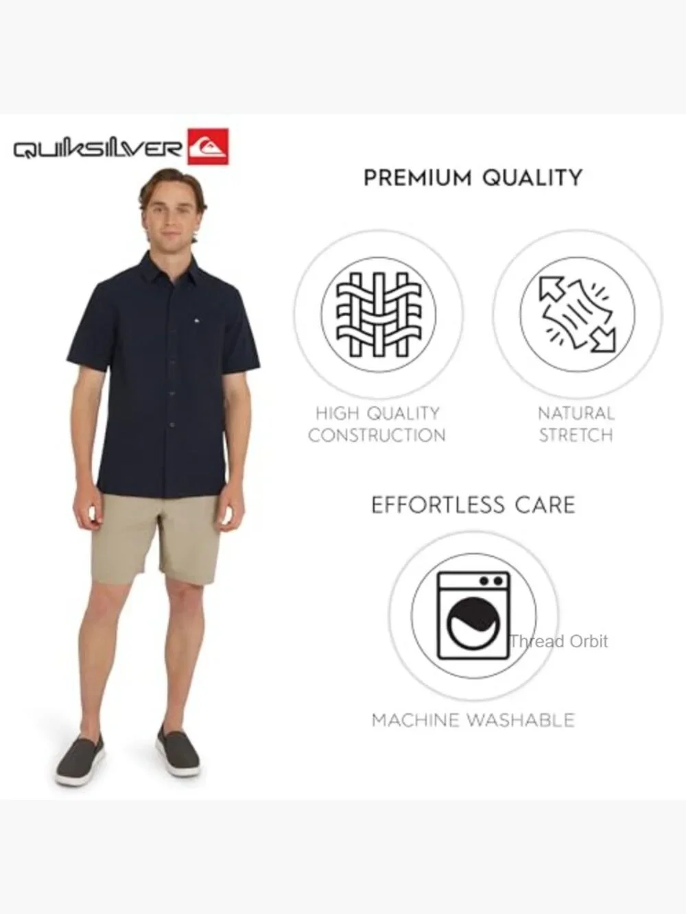 Premium Cotton Short Sleeve Button Down Seersucker Shirt_6